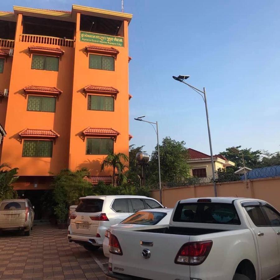 Apsara Guest House Kampot City Eksteriør billede