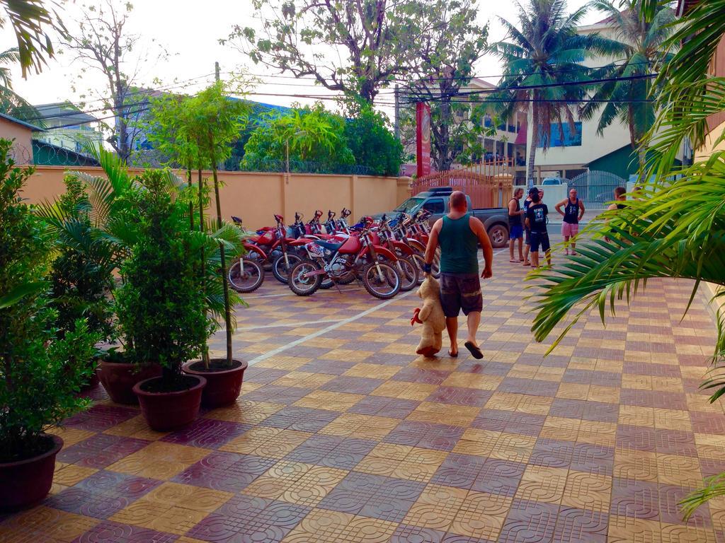 Apsara Guest House Kampot City Eksteriør billede