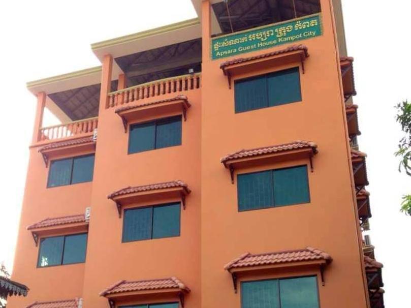 Apsara Guest House Kampot City Eksteriør billede