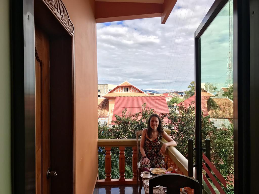Apsara Guest House Kampot City Eksteriør billede